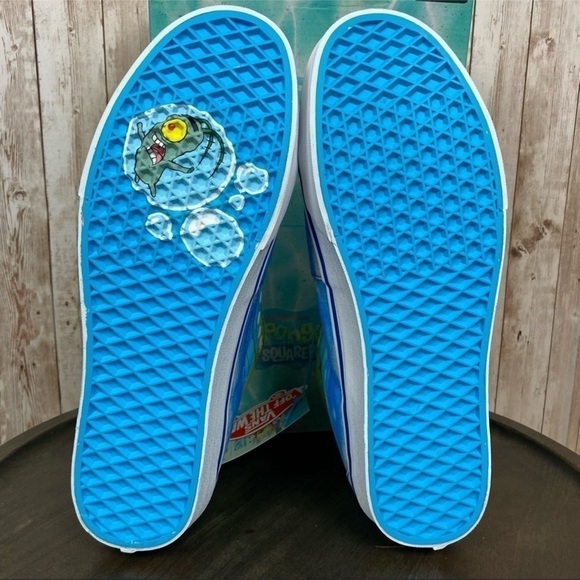 Vans x SpongeBob Sk8-Hi Imaginaaation High Top Sneakers Size 11.5 Men - Picture 6 of 11